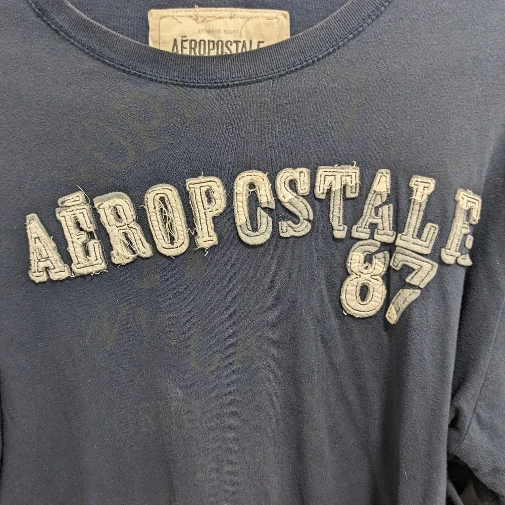 Y2K Aeropostale Layered Long Sleeve Mens XL - Picture 3 of 4
